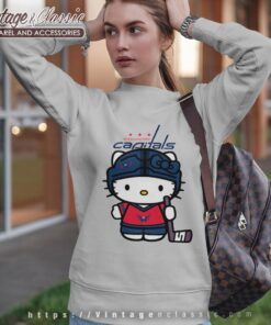 Washington Capitals Hello Kitty Shirt