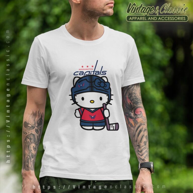 Washington Capitals Hello Kitty Shirt T shirt Washington Capitals Hello Kitty Shirt T shirt