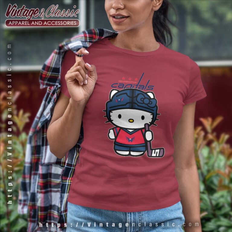 Washington Capitals Hello Kitty Shirt Women T shirt Washington Capitals Hello Kitty Shirt Women T shirt
