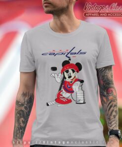 Washington Capitals Mickey Stanley Cup T shirt