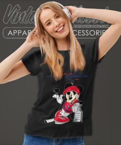 Washington Capitals Mickey Stanley Cup Women T shirt