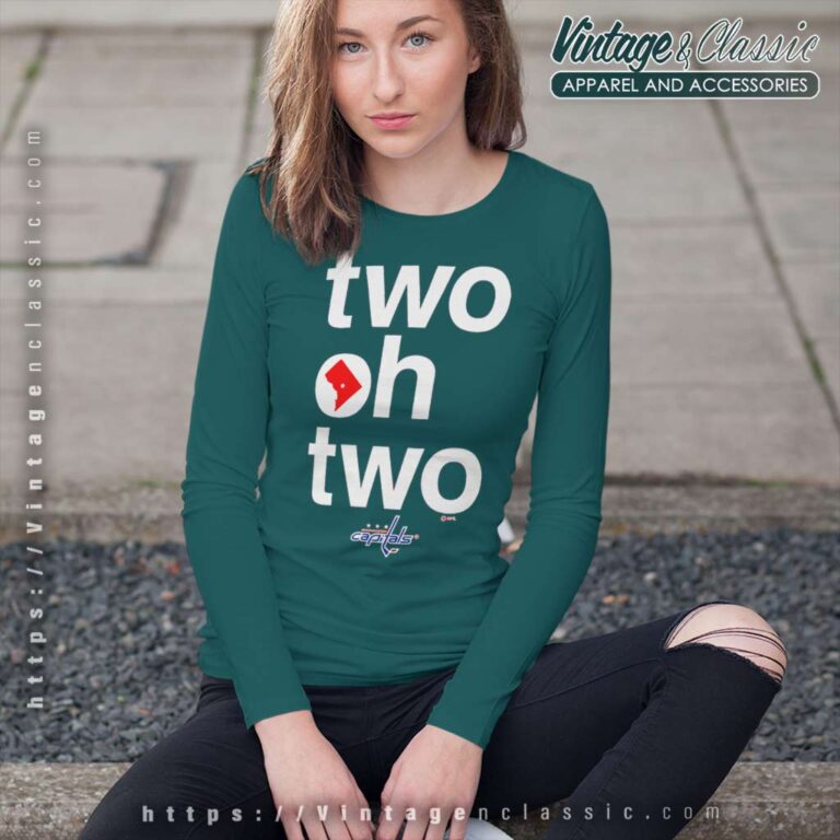 Washington Capitals Two Oh Two Long Sleeve Tee Washington Capitals Two Oh Two Long Sleeve Tee