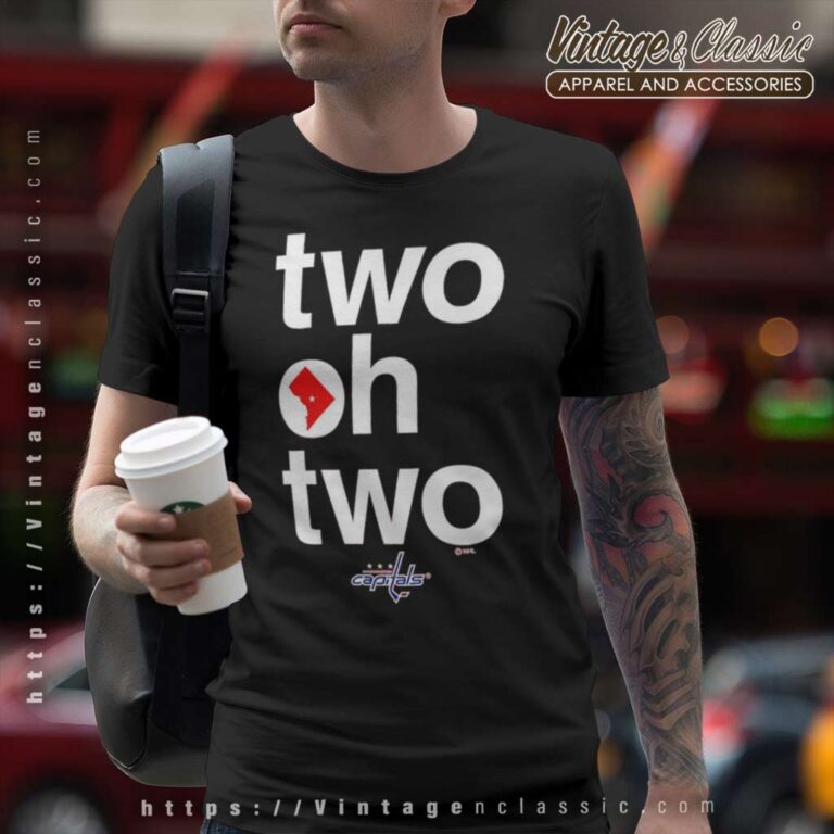 Washington Capitals Two Oh Two T Shirt Washington Capitals Two Oh Two T Shirt