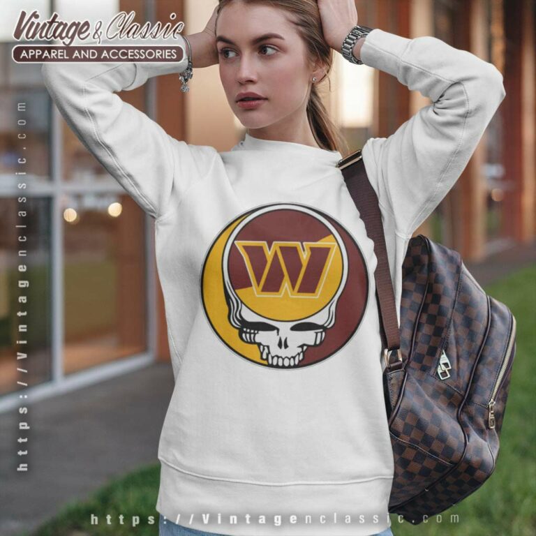Washington Commanders Grateful Dead Steal Your Face Sweatshirt Washington Commanders Grateful Dead Steal Your Face Sweatshirt
