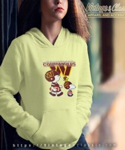 Washington Commanders Lets Play Football Together Snoopy Shirt Hoodie