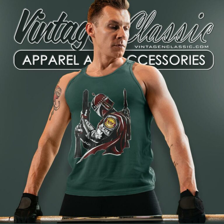Washington Commanders Mandalorian Star Wars Tank Top Racerback Washington Commanders Mandalorian Star Wars Tank Top Racerback