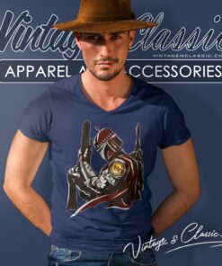 Washington Commanders Mandalorian Star Wars V Neck TShirt