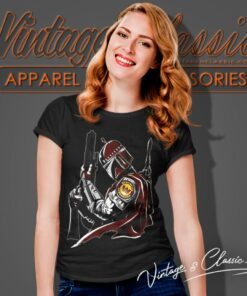 Washington Commanders Mandalorian Star Wars Women T Shirt