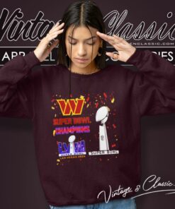Washington Commanders Shirt Super Bowl Champions Lviii Las Vegas 2024 Sweatshirt