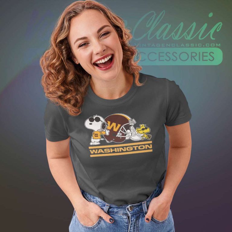Washington Commanders Snoopy Woodstock Resting Vs Commanders Helmet Women TShirt Washington Commanders Snoopy Woodstock Resting Vs Commanders Helmet Women TShirt