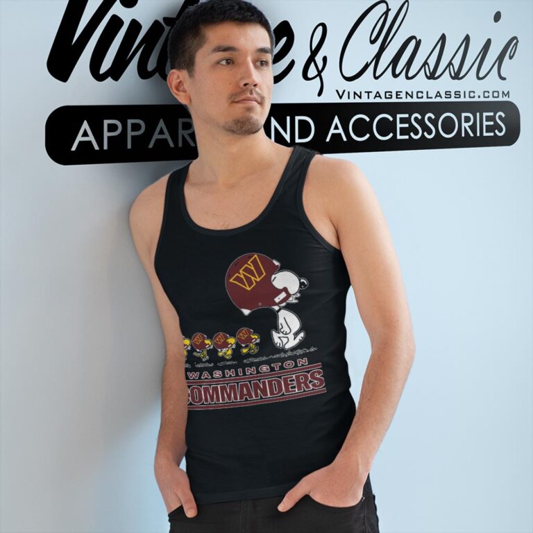 Washington Commanders Snoopy Woodstock Team Walking Tank Top Racerback Washington Commanders Snoopy Woodstock Team Walking Tank Top Racerback