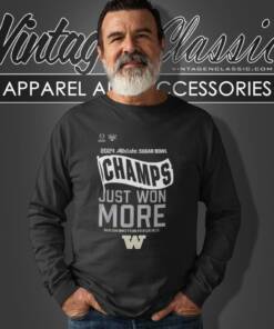 Washington Huskies 2024 Sugar Bowl Champions Locker Room Long Sleeve Tee