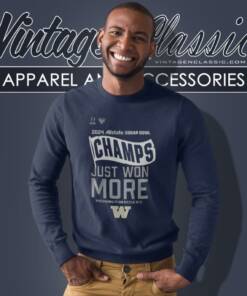 Washington Huskies 2024 Sugar Bowl Champions Locker Room Sweatshirt