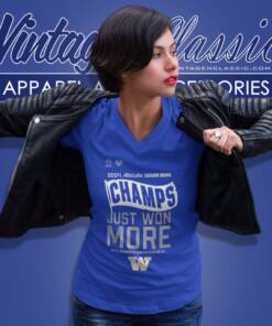 Washington Huskies 2024 Sugar Bowl Champions Locker Room V Neck TShirt