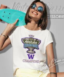 Washington Huskies Allstate Sugar Bowl Champions 2024 Women T Shirt