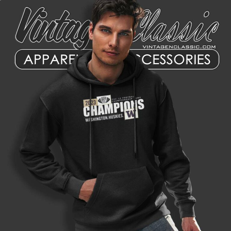 Washington Huskies Pac 12 Championship Hoodie Washington Huskies Pac 12 Championship Hoodie