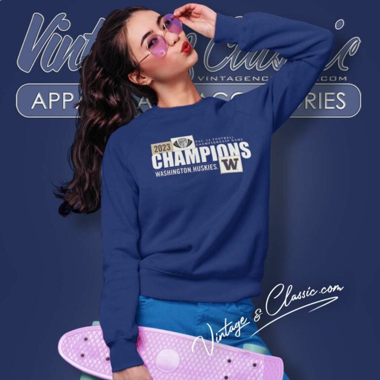 Washington Huskies Pac 12 Championship Sweatshirt Washington Huskies Pac 12 Championship Sweatshirt