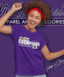 Washington Huskies Pac 12 Championship Women TShirt