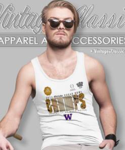 Washington Huskies Shirt 2024 Allstate Sugar Bowl Champs University Of Washington Tank Top Racerback