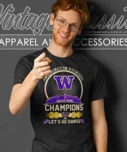 Washington Huskies Skyline 2024 Sugar Bowl Champions Lets Go Dawgs T Shirt