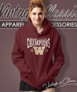 Washington Huskies Sugar Bowl Champions 2024 Hoodie