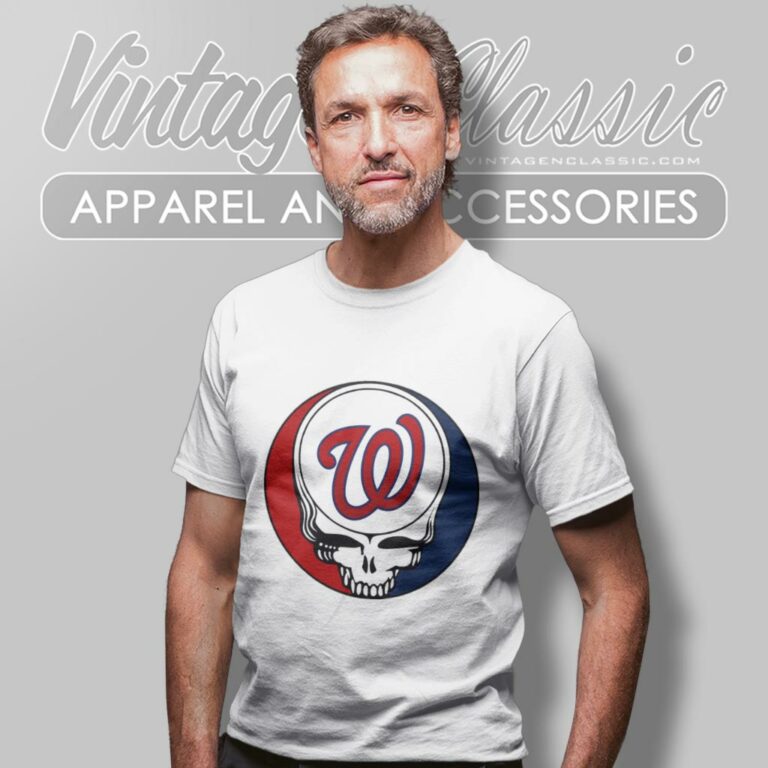 Washington Nationals Grateful Dead Steal Your Face T Shirt Washington Nationals Grateful Dead Steal Your Face T Shirt