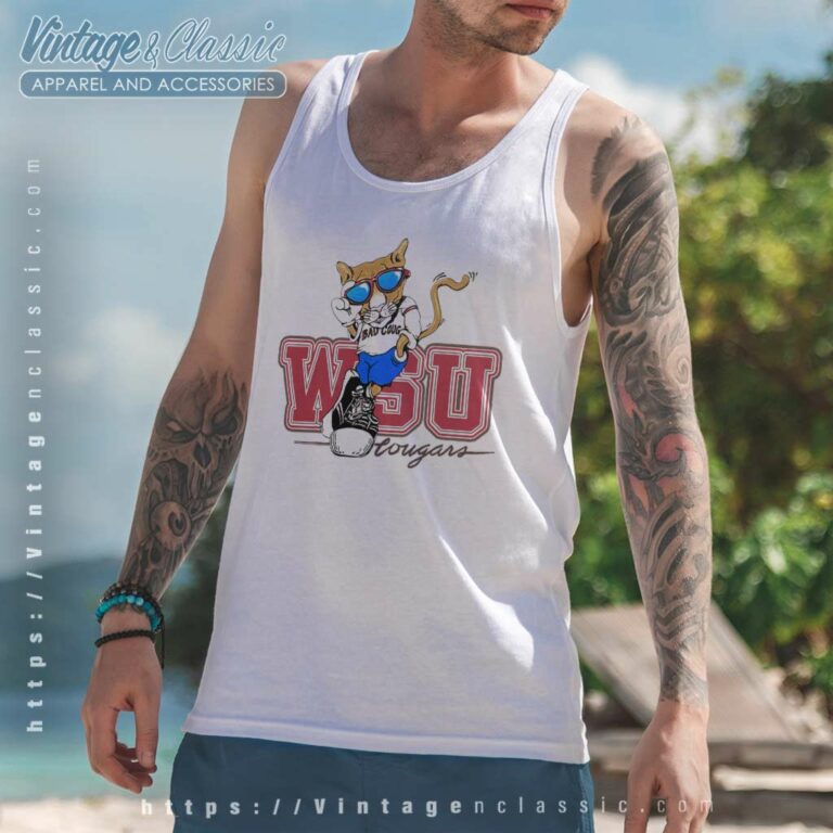 Washington State University Cougars Tank Top Racerback Washington State University Cougars Tank Top Racerback