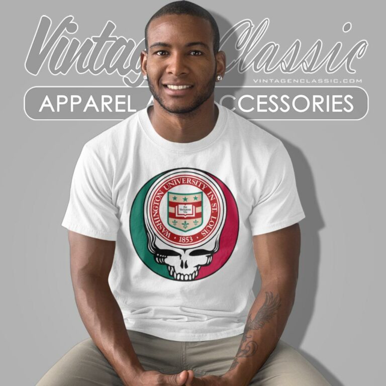 Washington University In St Louis Grateful Dead Steal Your Face T Shirt Washington University In St Louis Grateful Dead Steal Your Face T Shirt