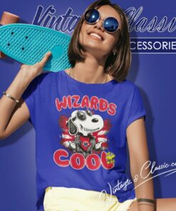 Washington Wizards Cool Snoopy Women T Shirt