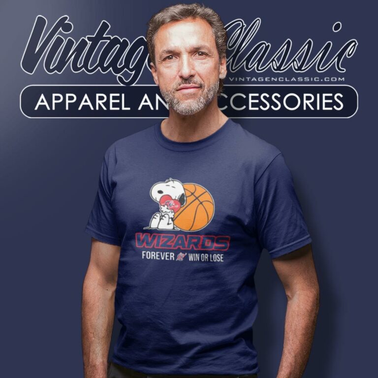 Washington Wizards Snoopy Forever Win Or Lose T Shirt Washington Wizards Snoopy Forever Win Or Lose T Shirt