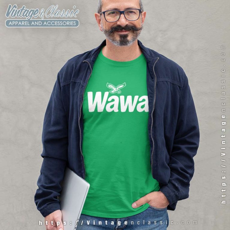 Wawa Eagles Rob Mcelhenney Shirt Nfl Wawa Eagles Logo Long Sleeve Tee Wawa Eagles Rob Mcelhenney Shirt Nfl Wawa Eagles Logo Long Sleeve Tee