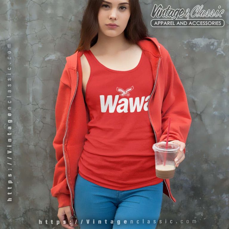 Wawa Eagles Rob Mcelhenney Shirt Nfl Wawa Eagles Logo Tank Top Racerback Wawa Eagles Rob Mcelhenney Shirt Nfl Wawa Eagles Logo Tank Top Racerback