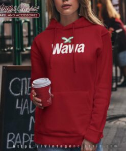 Wawa Eagles Shirt Rob Mcelhenney Wawa Eagles Football Nfl Hoodie
