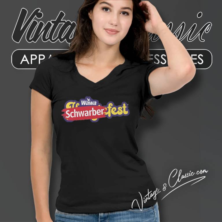 Wawa Schwarberfest Kyle Schwarber V Neck TShirt Wawa Schwarberfest Kyle Schwarber V Neck TShirt
