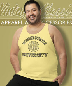 Wayne State University Shirt 4 Wayne State University Tank Top Racerback