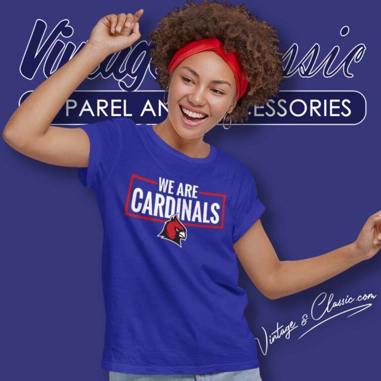 We Are Cardinals Christian University Michigan womens tshirt We Are Cardinals Christian University Michigan womens tshirt