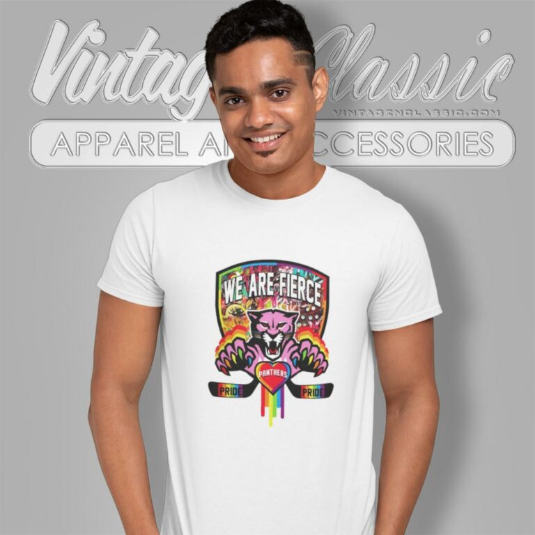 We Are Fierce Florida Panthers Pride 2024 T Shirt We Are Fierce Florida Panthers Pride 2024 T Shirt