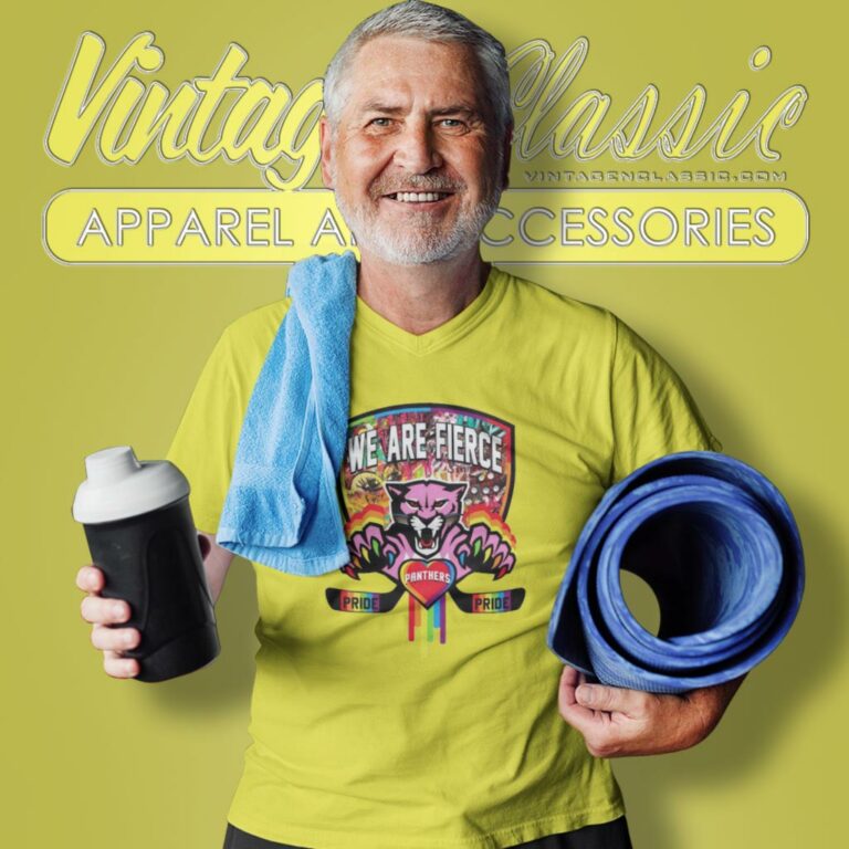 We Are Fierce Florida Panthers Pride 2024 V Neck TShirt We Are Fierce Florida Panthers Pride 2024 V Neck TShirt