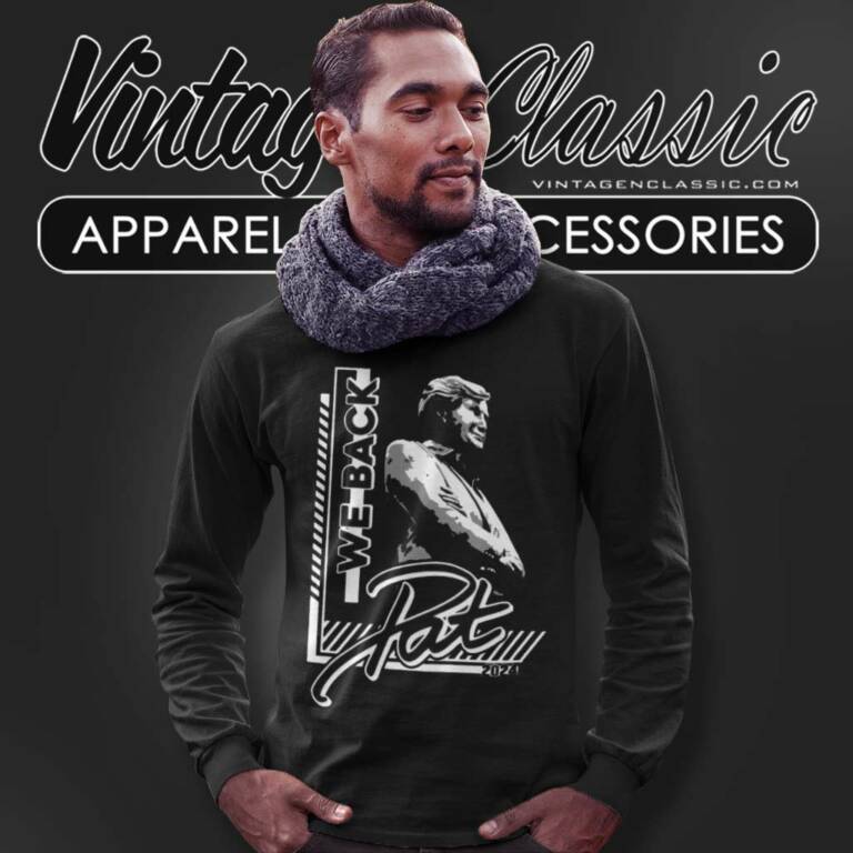 We Back Pat Shirt Pat Summitt 2024 Long Sleeve Tee We Back Pat Shirt Pat Summitt 2024 Long Sleeve Tee