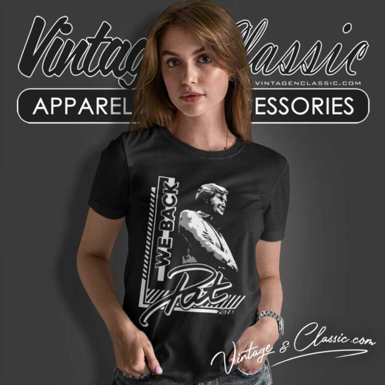 We Back Pat Shirt Pat Summitt 2024 Women TShirt We Back Pat Shirt Pat Summitt 2024 Women TShirt