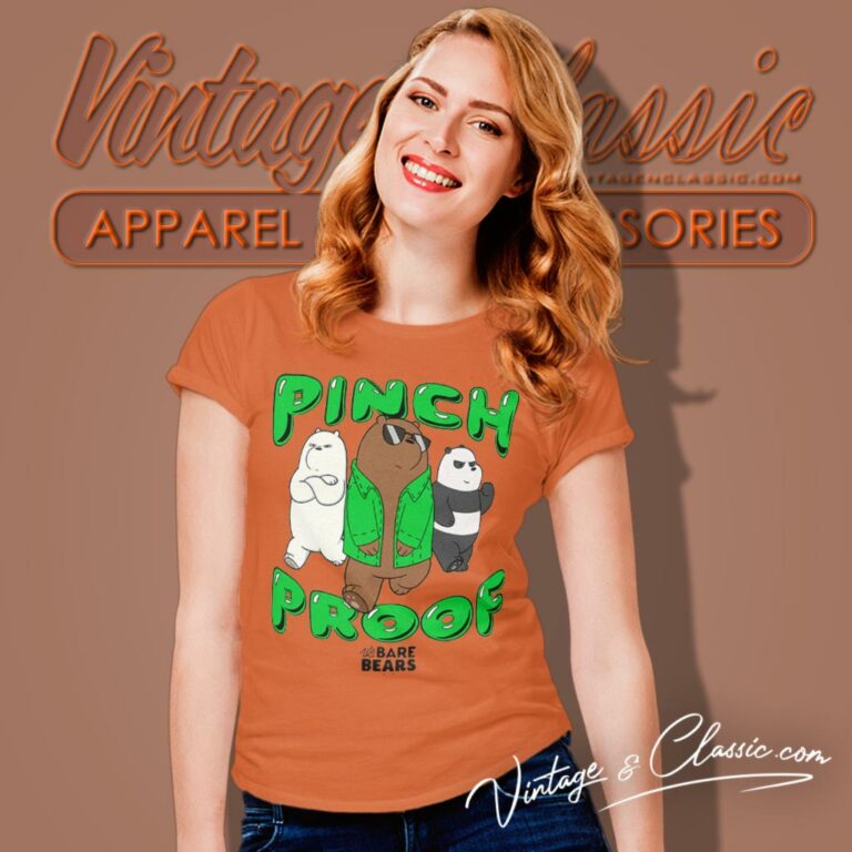 We Bare Bears Pinch Proof St Paddys Day Women T Shirt We Bare Bears Pinch Proof St Paddys Day Women T Shirt