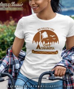 We Salute You Camp Anawanna Women TShirt