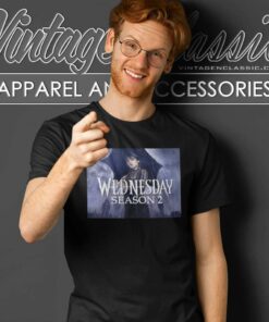 Wednesday Umbrella Season 2 T Shirt