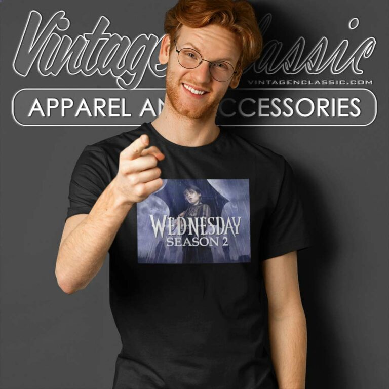 Wednesday Umbrella Season 2 T Shirt Wednesday Umbrella Season 2 T Shirt