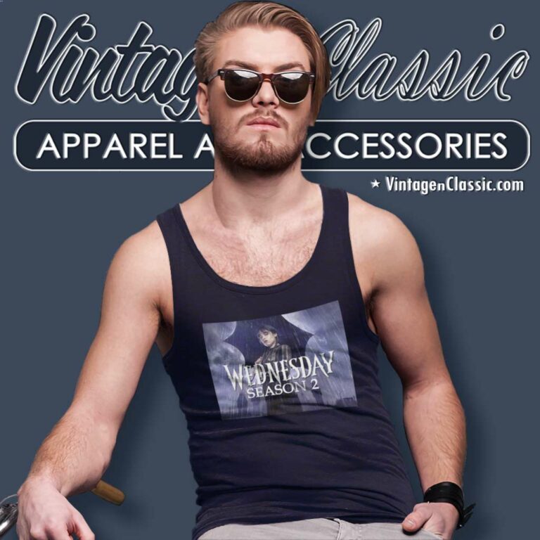 Wednesday Umbrella Season 2 Tank Top Racerback Wednesday Umbrella Season 2 Tank Top Racerback