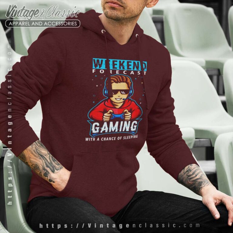 Weekend Forecast Gaming Cool Gamer Teen Boy Video Games Hoodie Weekend Forecast Gaming Cool Gamer Teen Boy Video Games Hoodie
