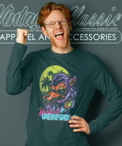 Weekend Werewolf Werewolf Ripping Long Sleeve Tee
