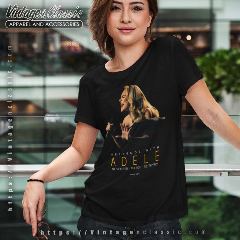 Weekends With Adele The World Tour Tshirt Women Weekends With Adele The World Tour Tshirt Women