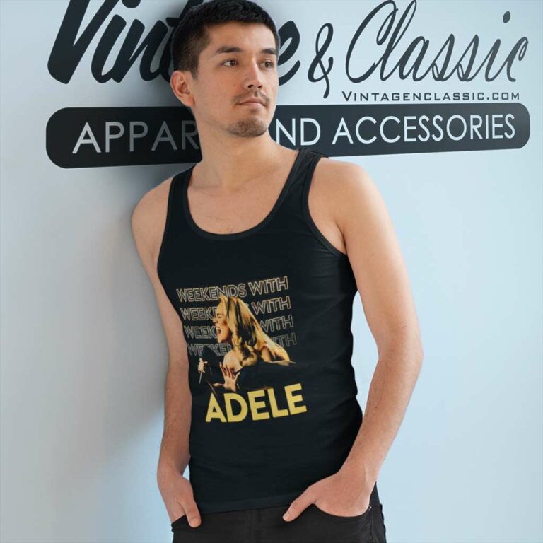 Weekends With Adeles Tank Top Racerback Weekends With Adeles Tank Top Racerback