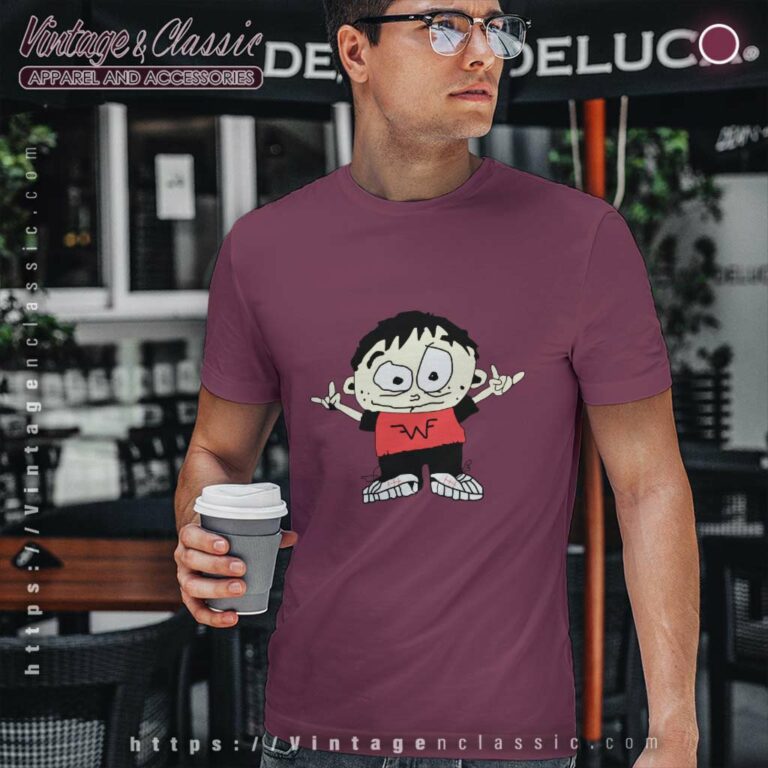 Weezer Cartoon T Shirt Weezer Cartoon T Shirt